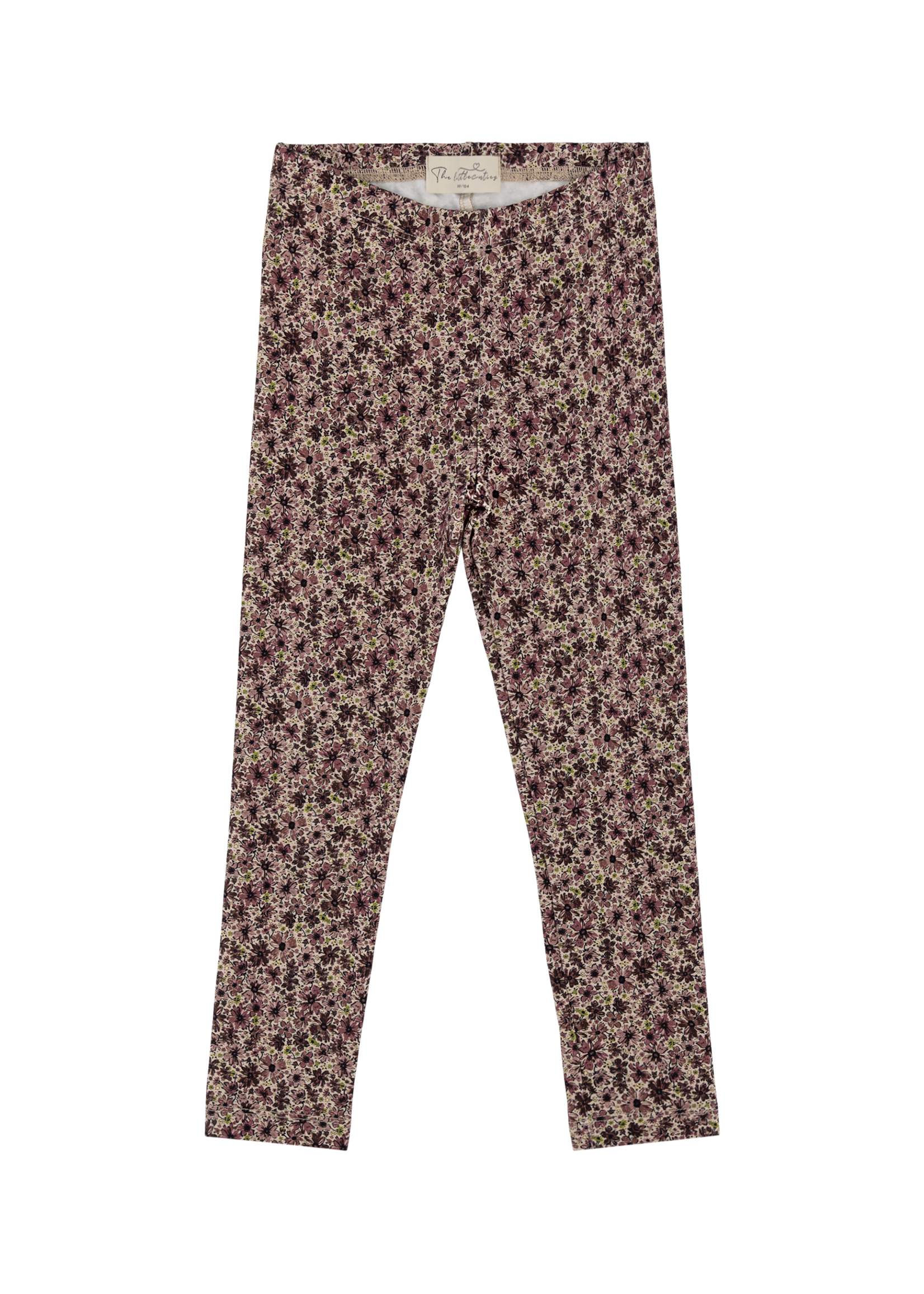 The littlecuties Legging | Mauve Flowers