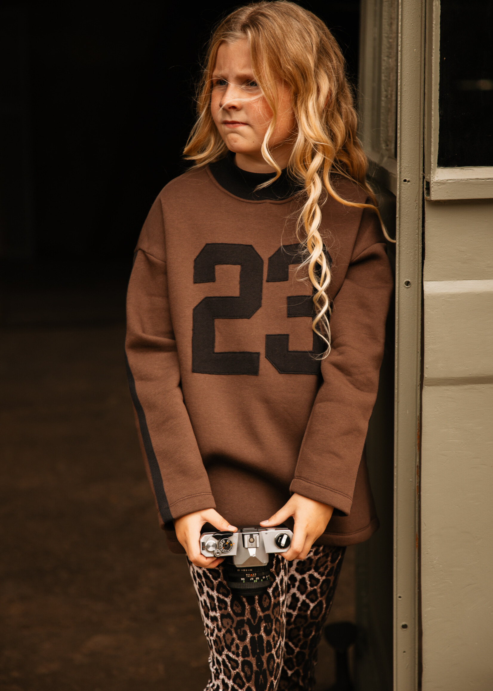 The littlecuties Tunic Jess | Chocolate Brown