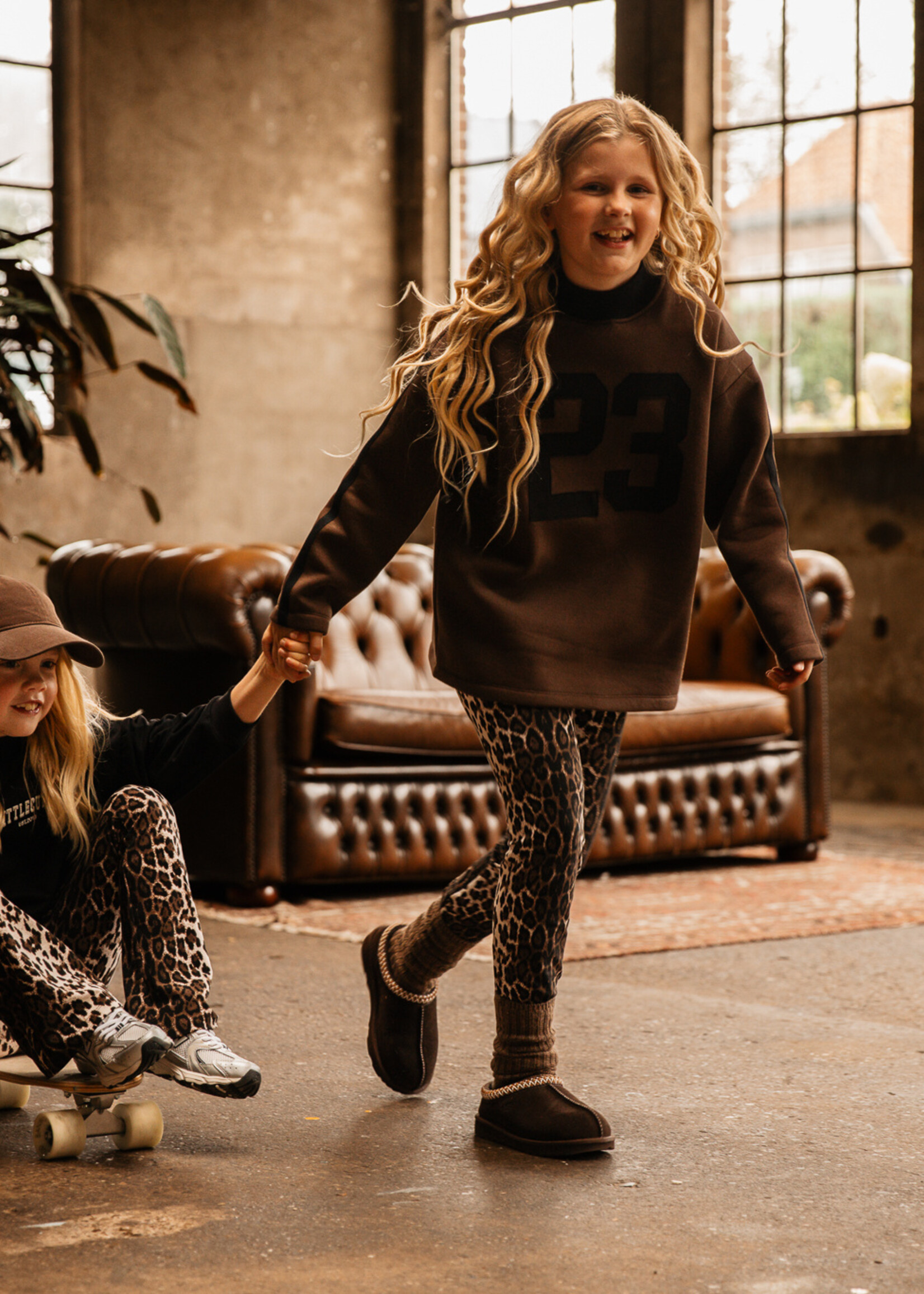 The littlecuties Tunic Jess | Chocolate Brown