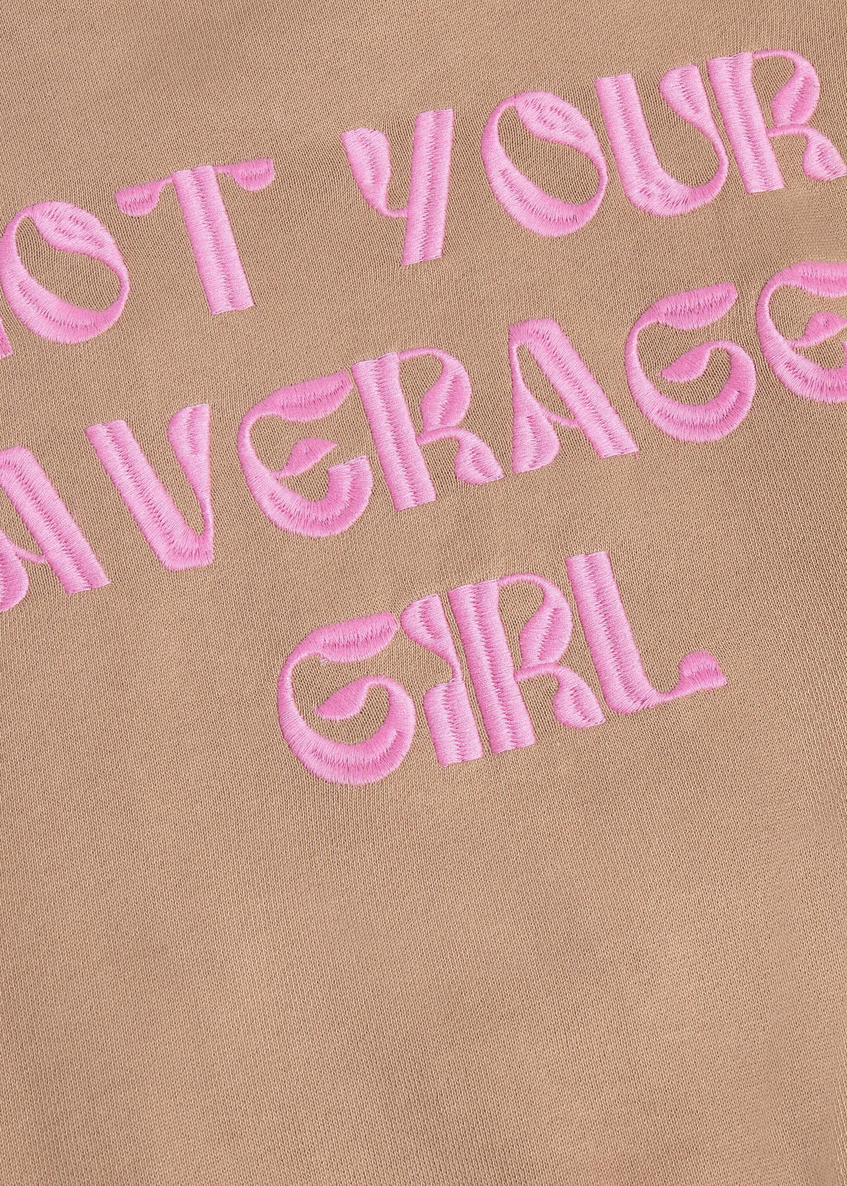 Daily 7 Sweater Backprint Ruffle Affogat