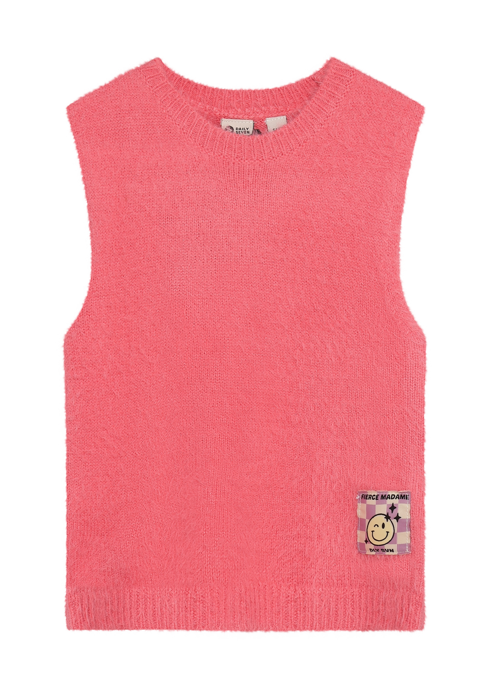Daily 7 Knitted Vest Desert Rose