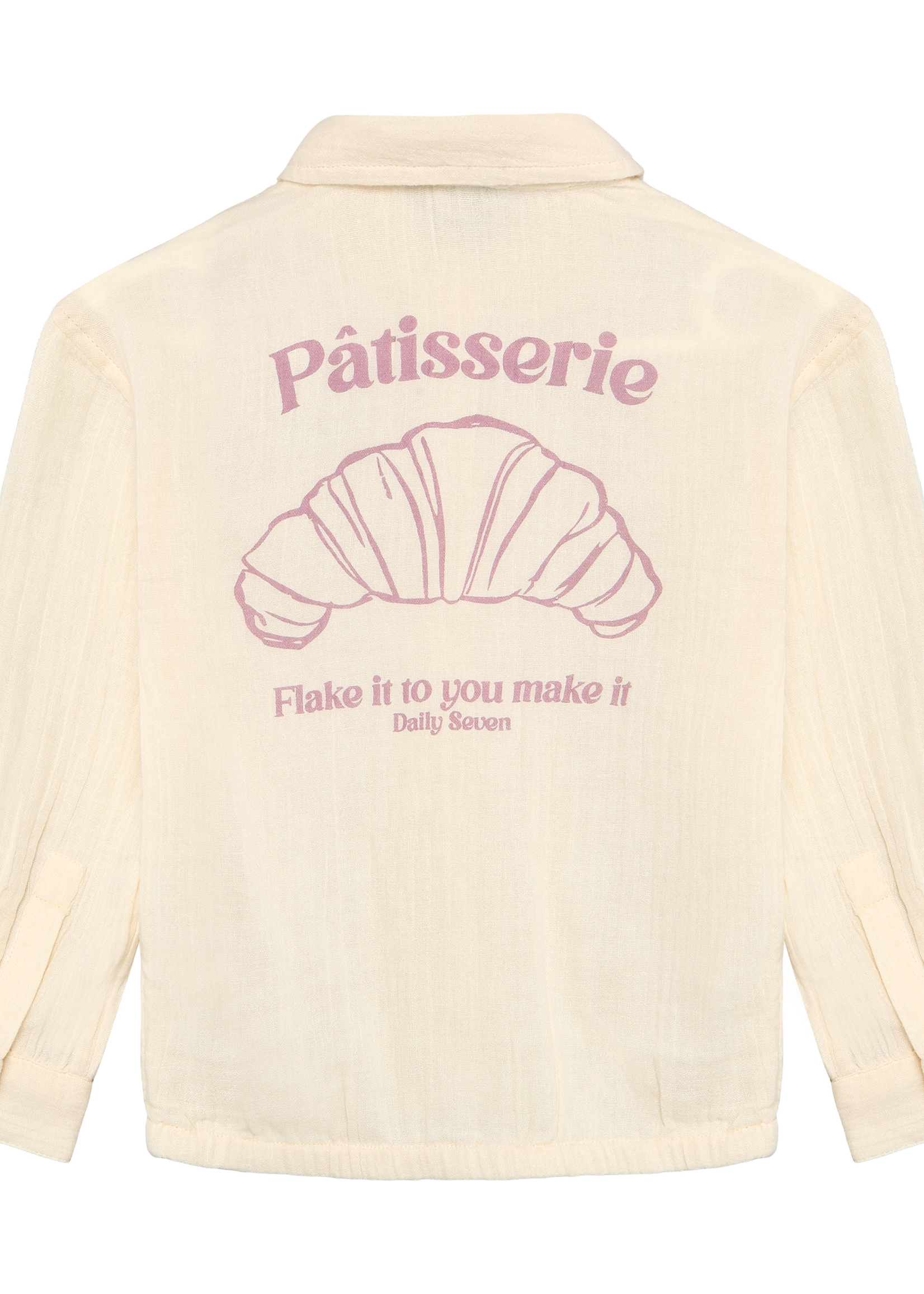 Daily 7 Shirt Longsleeve Fancy Mother of Pearl