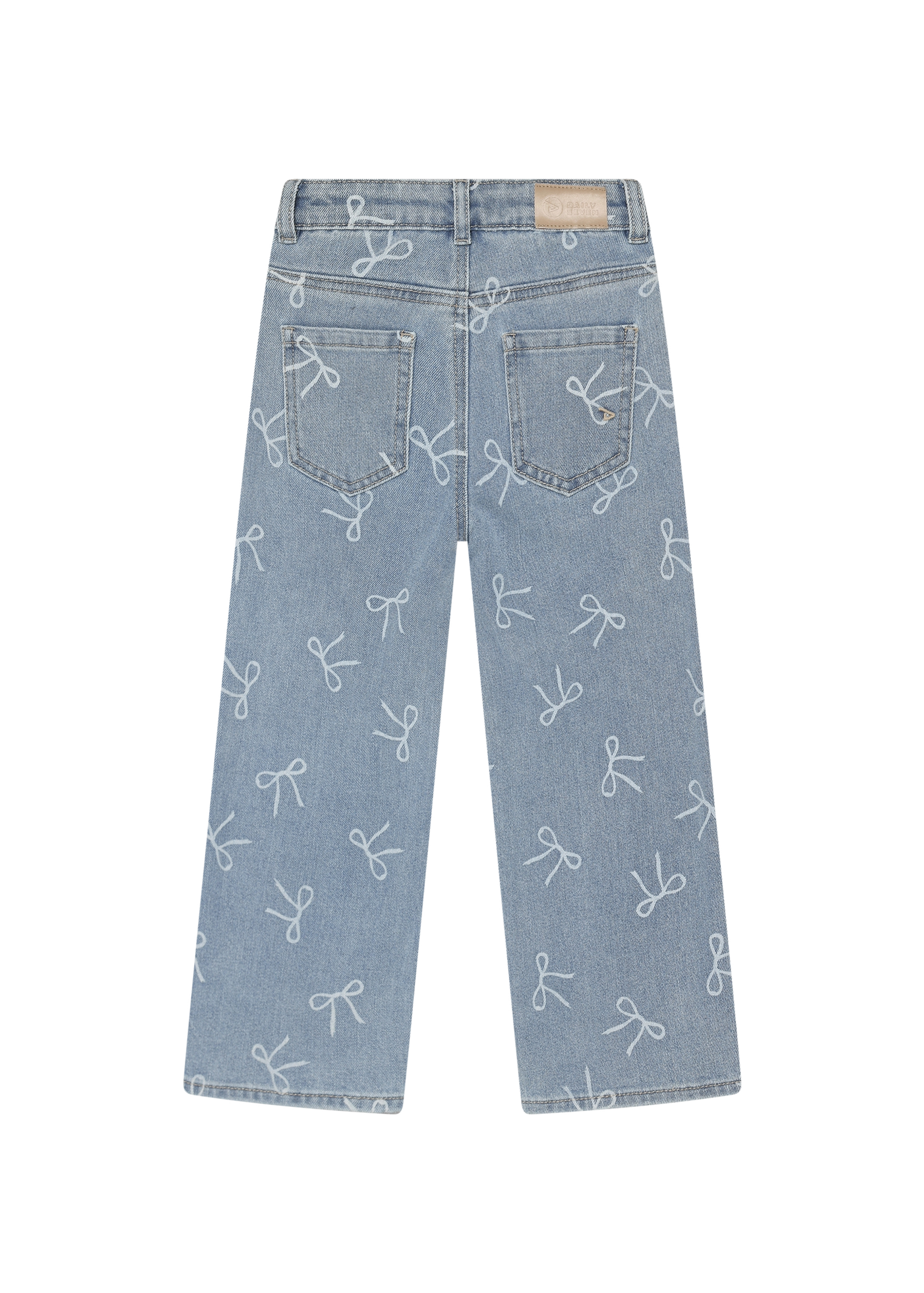 Daily 7 Denim Wide Fit Bow Denim