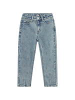 Daily 7 Denim Mom Fit Hearts Used Medium Denim