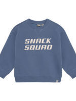 Daily 7 Oversized Sweater Artwork Ash Blue
