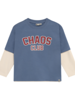 Daily 7 T-shirt Longsleeve Over Sleeve Ash Blue