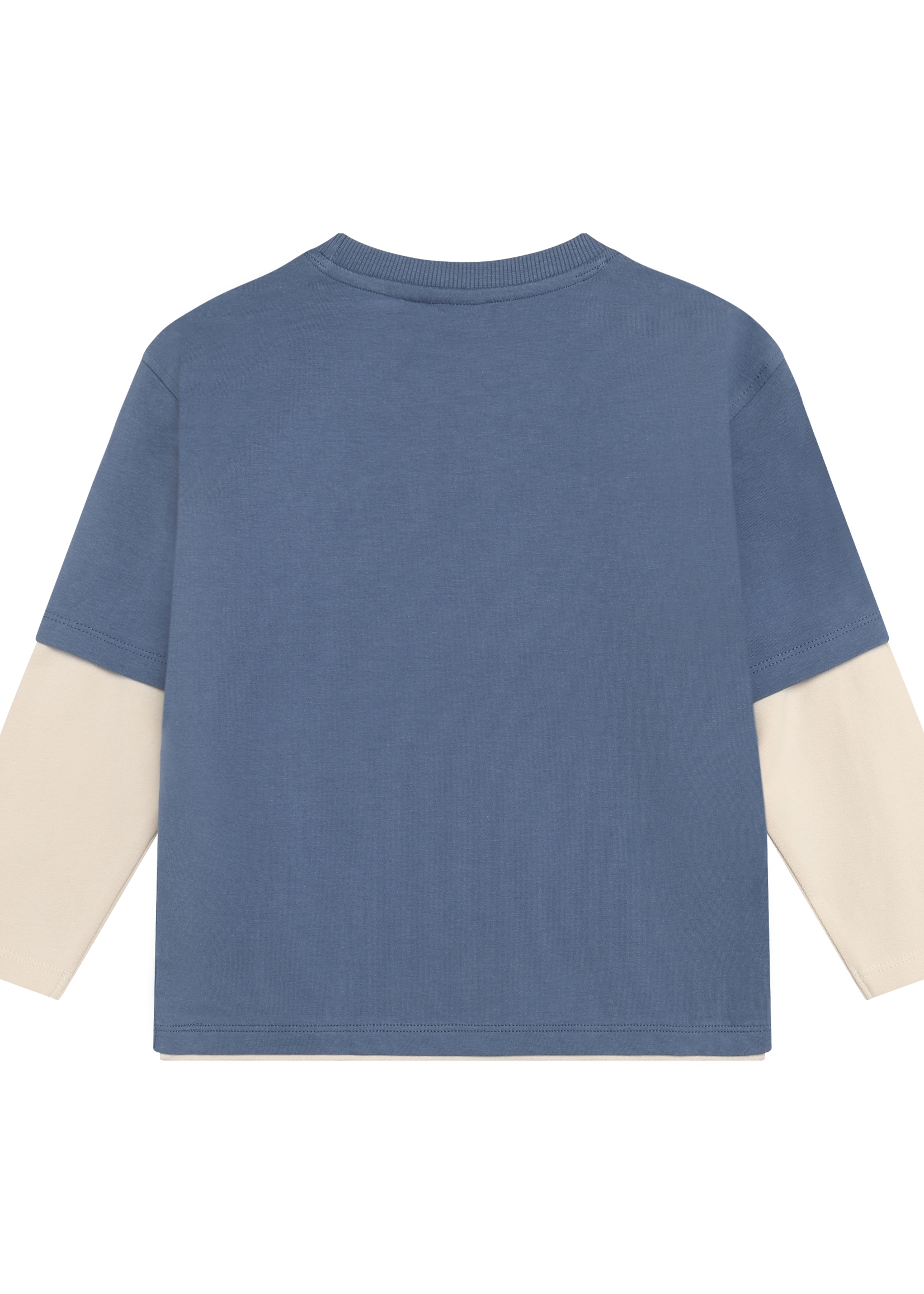 Daily 7 T-shirt Longsleeve Over Sleeve Ash Blue