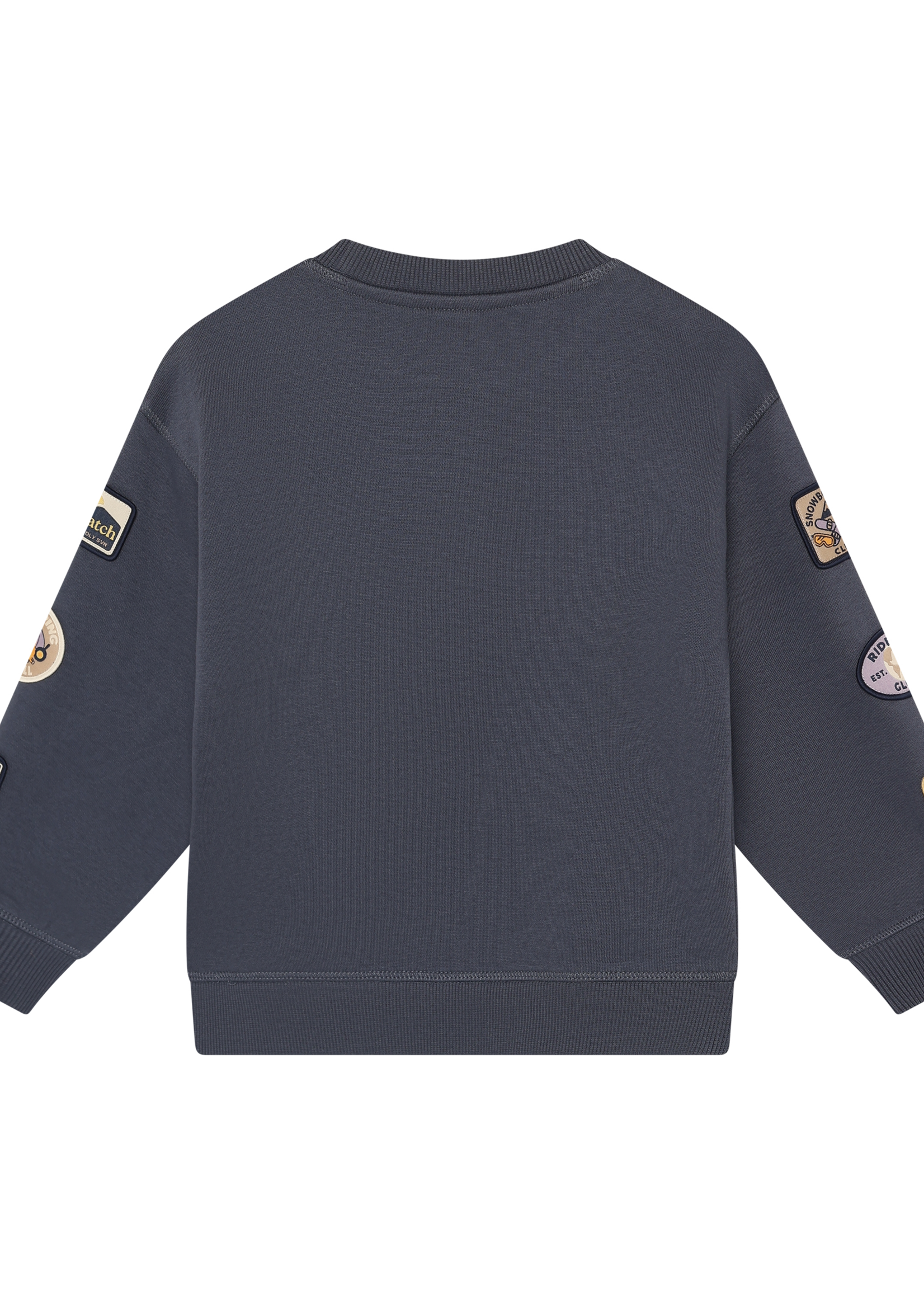 Daily 7 Oversized Sweater Badges Odyssey Gray