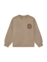 Daily 7 Oversized Sweater Backprint Plaza Taupe
