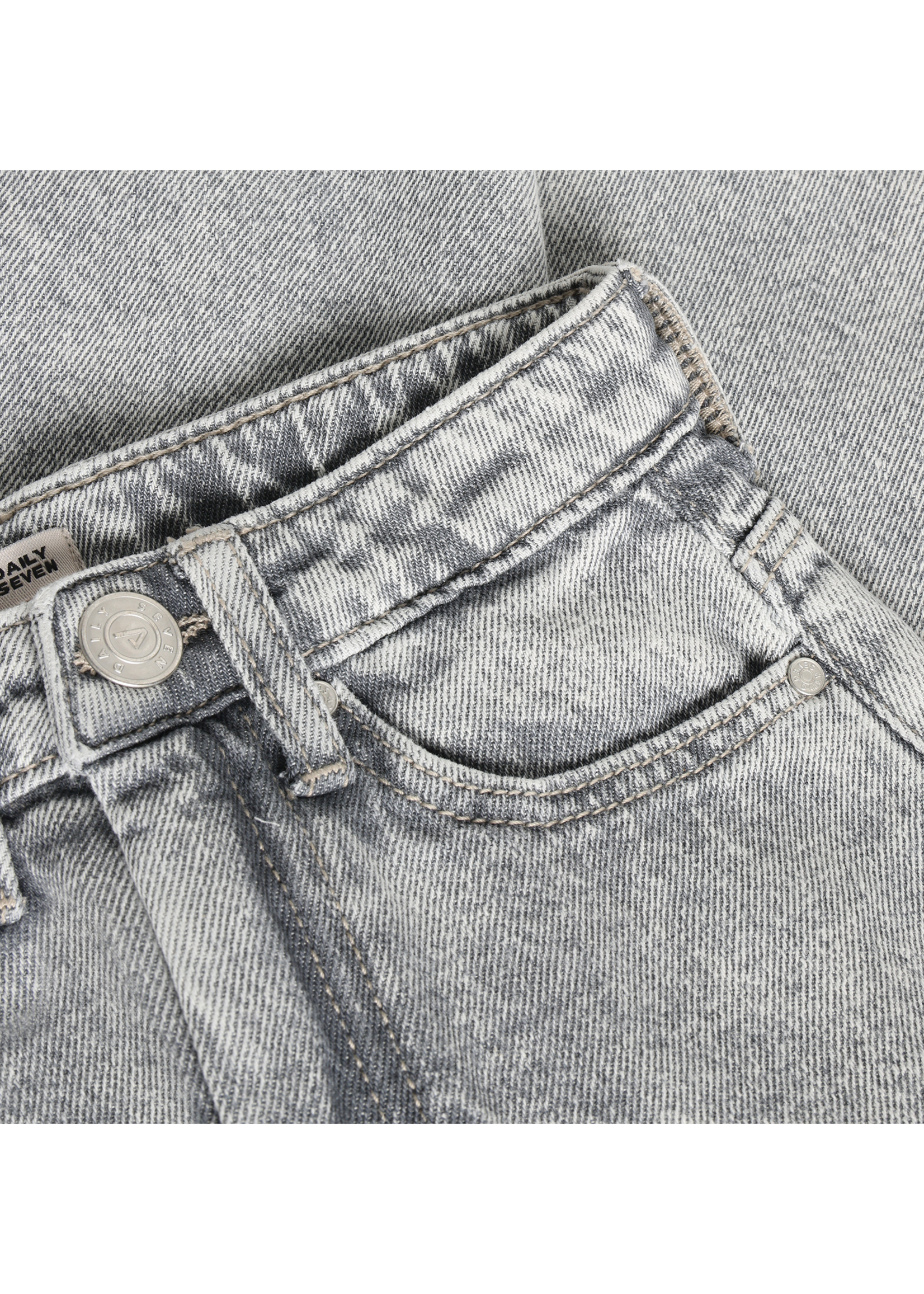 Daily 7 Denim Barrel Fit Light Grey Denim