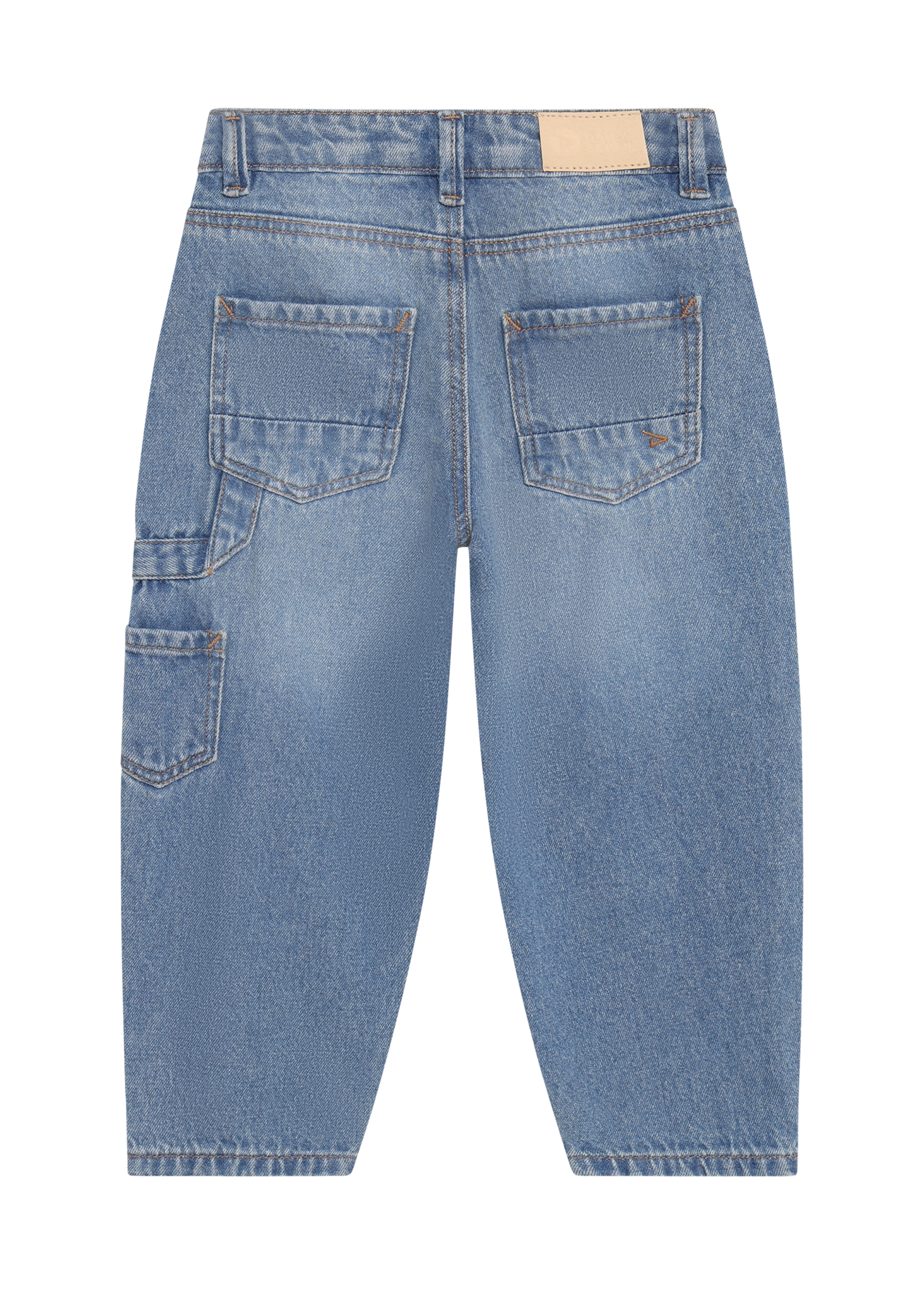 Daily 7 Denim Barrel Fit Pocket Blue Denim