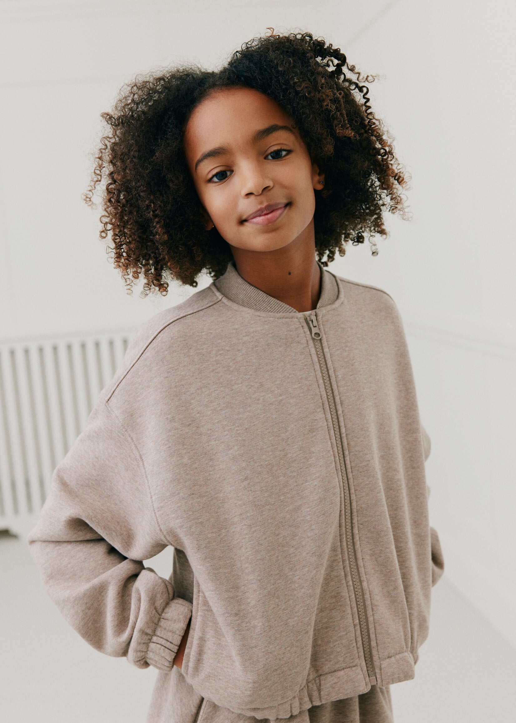 Sofie Schnoor Katie Jacket | Brown melange