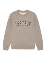 Les Deux College Sweatshirt | Dark Sand Melange
