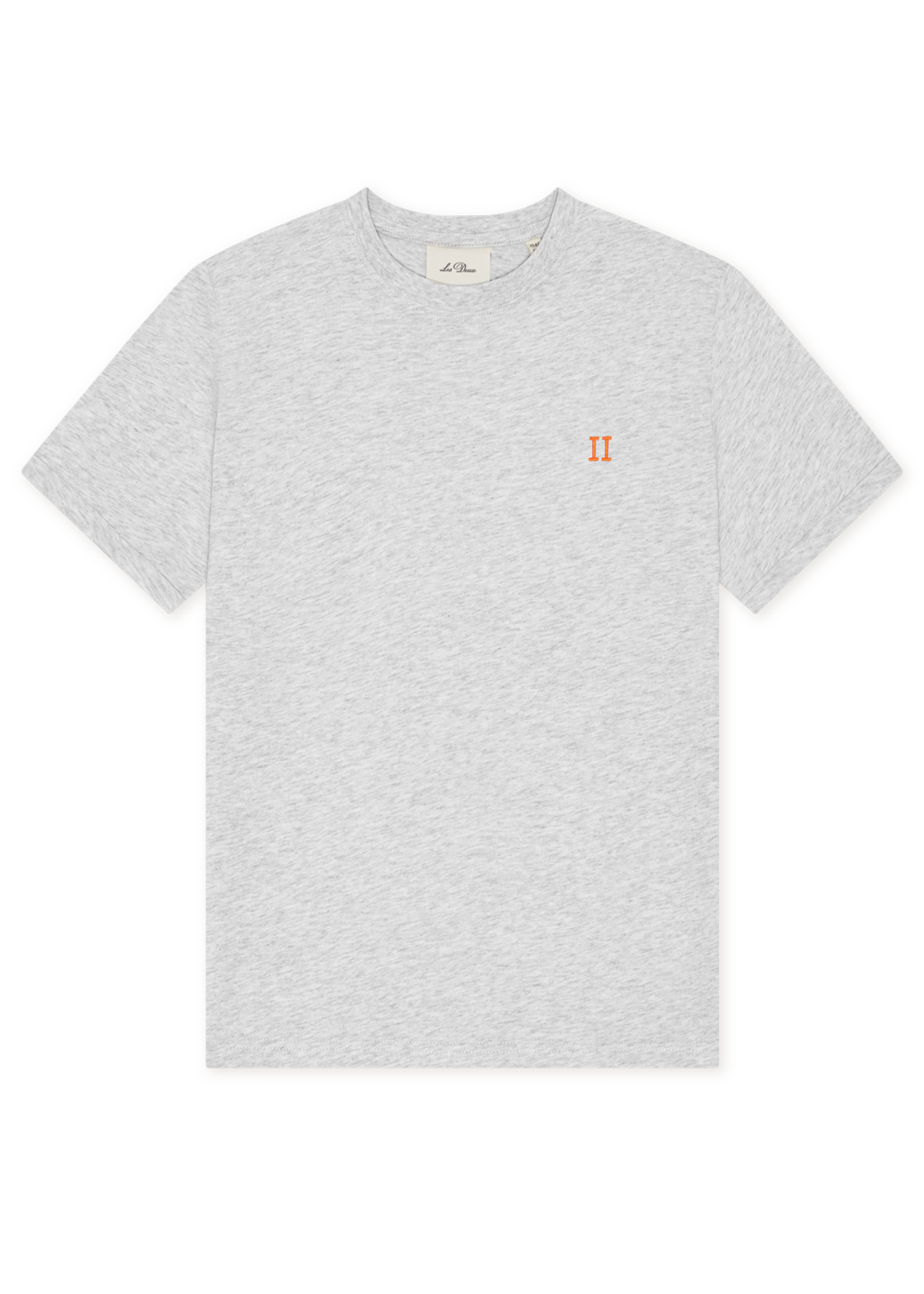 Les Deux Core Contrast T-Shirt | Snow Melange