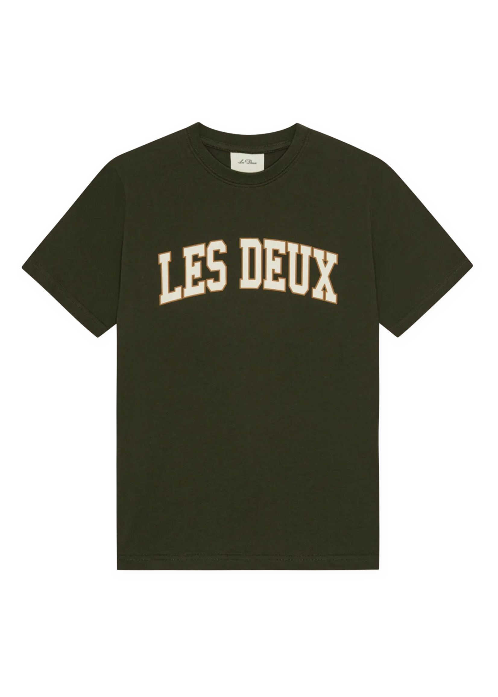 Les Deux College T-Shirt | Rosin Green