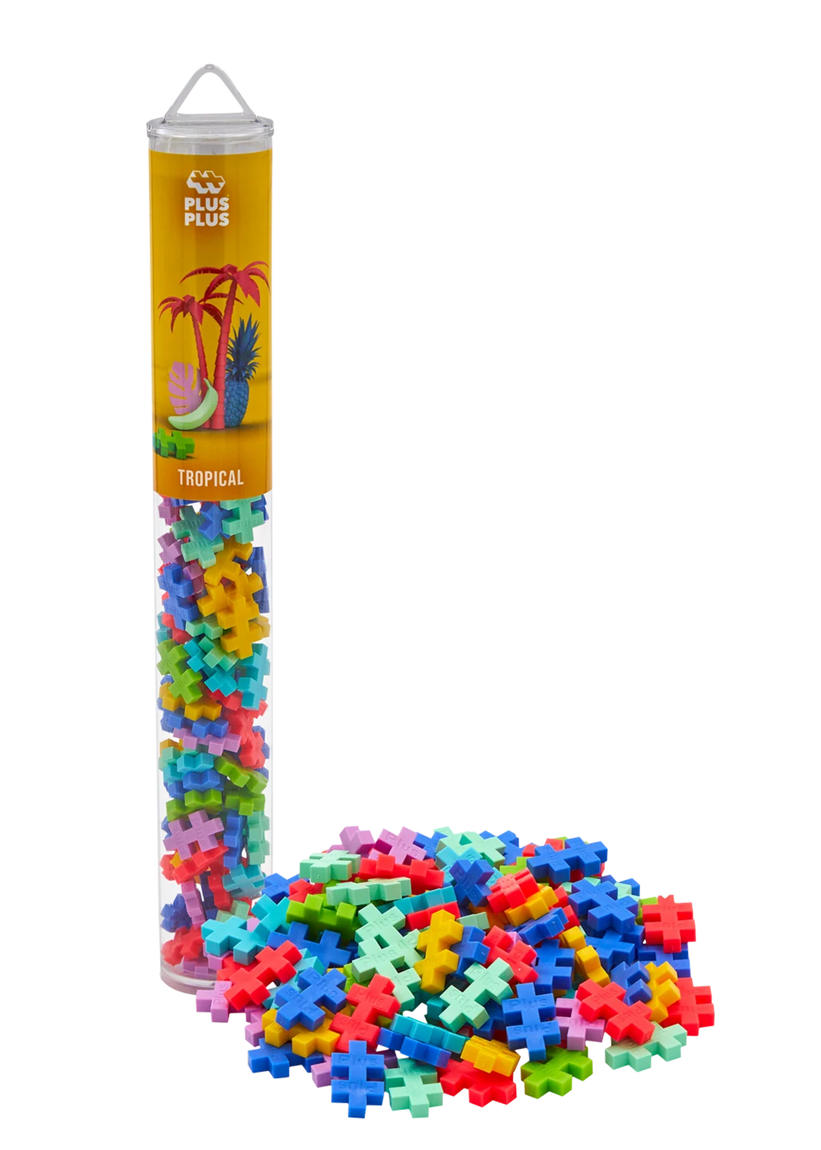 Plus-Plus Tube 100 stuks | Tropical