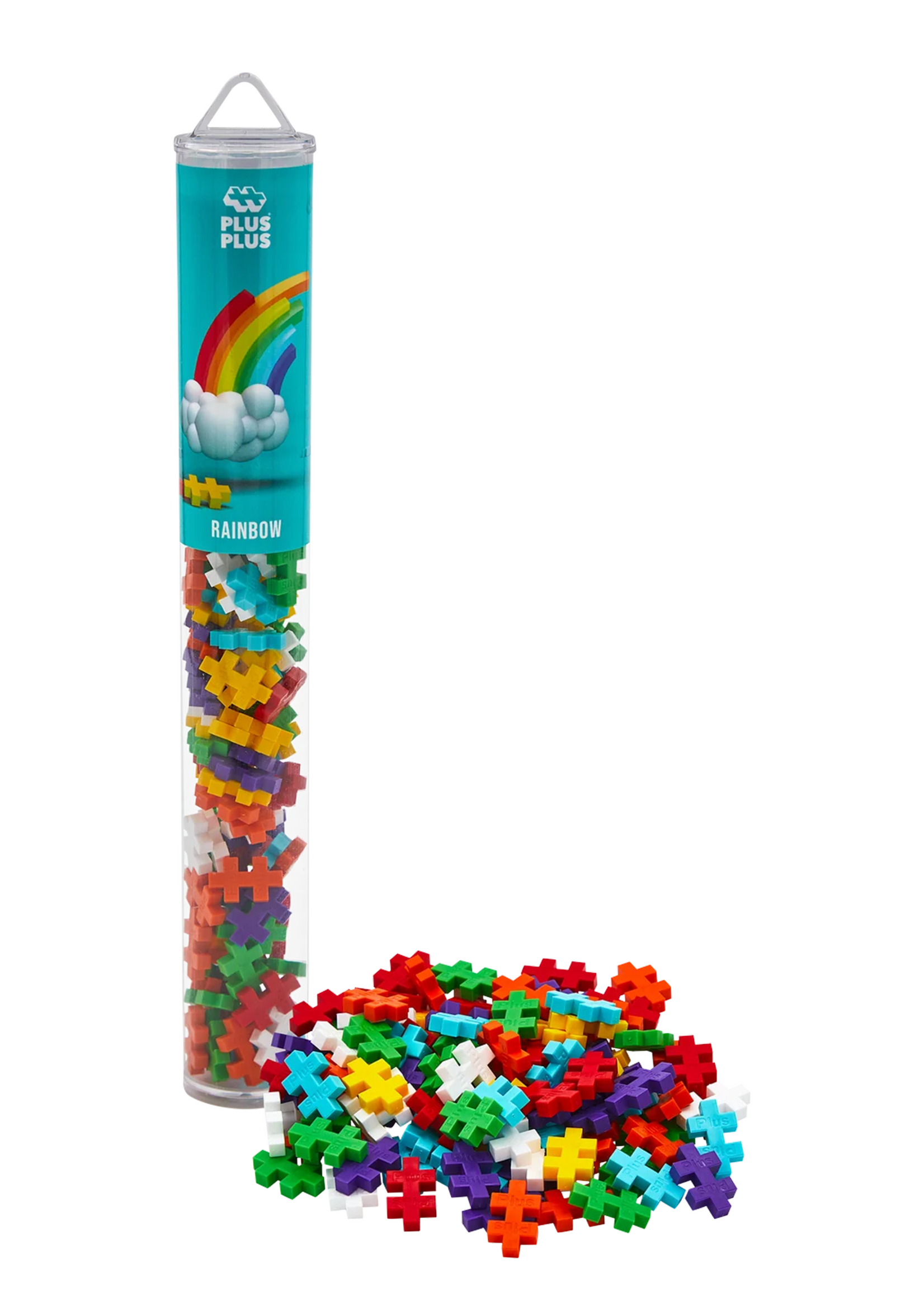 Plus-Plus Tube 100 stuks | Rainbow