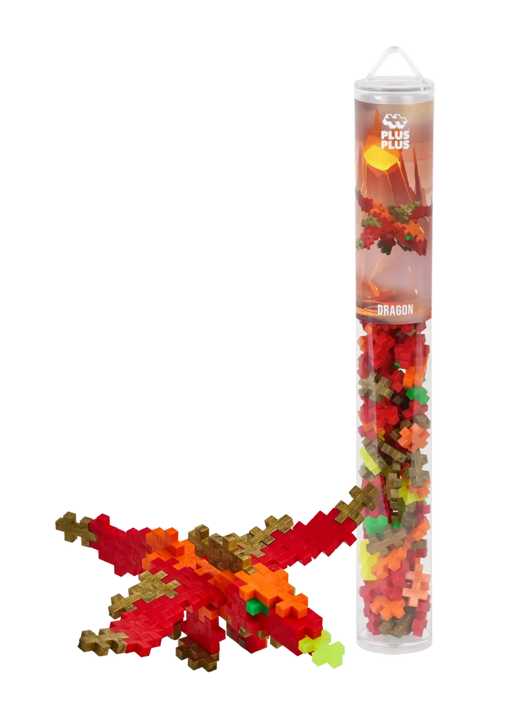 Plus-Plus Tube 100 stuks | Dragon