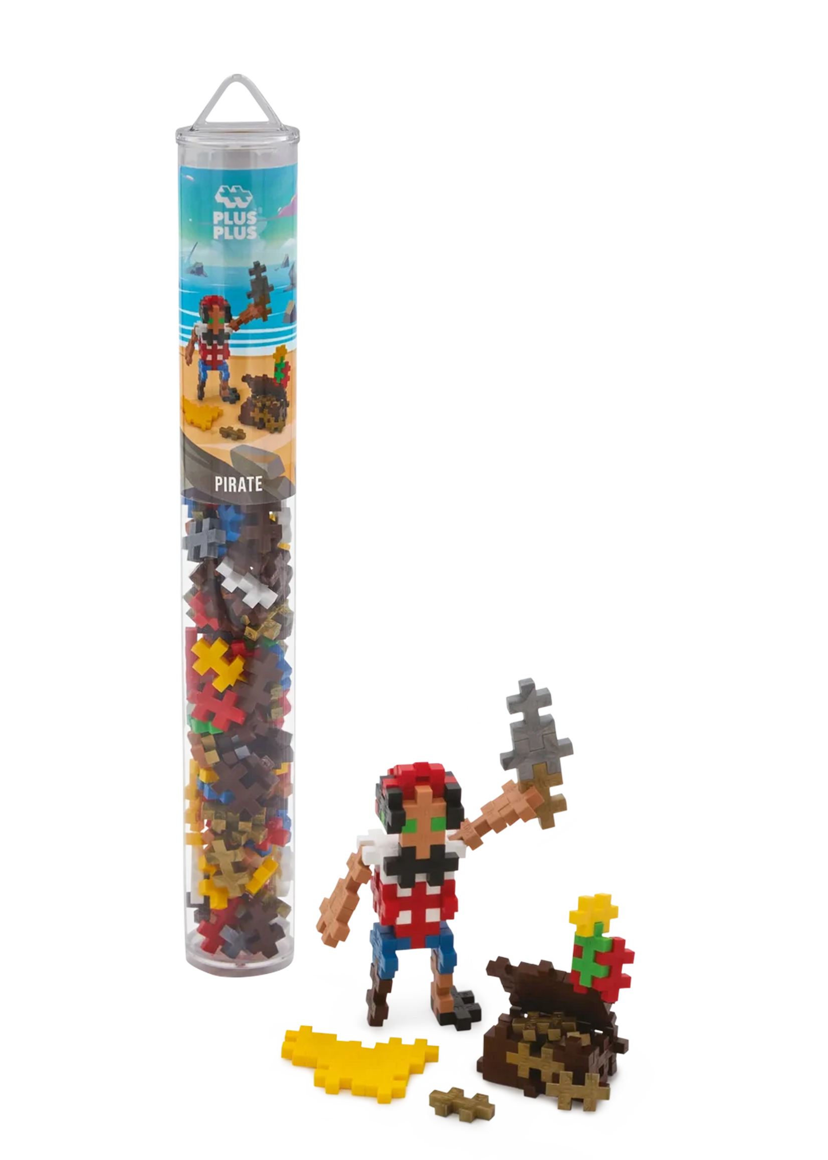 Plus-Plus Tube 100 stuks | Pirate