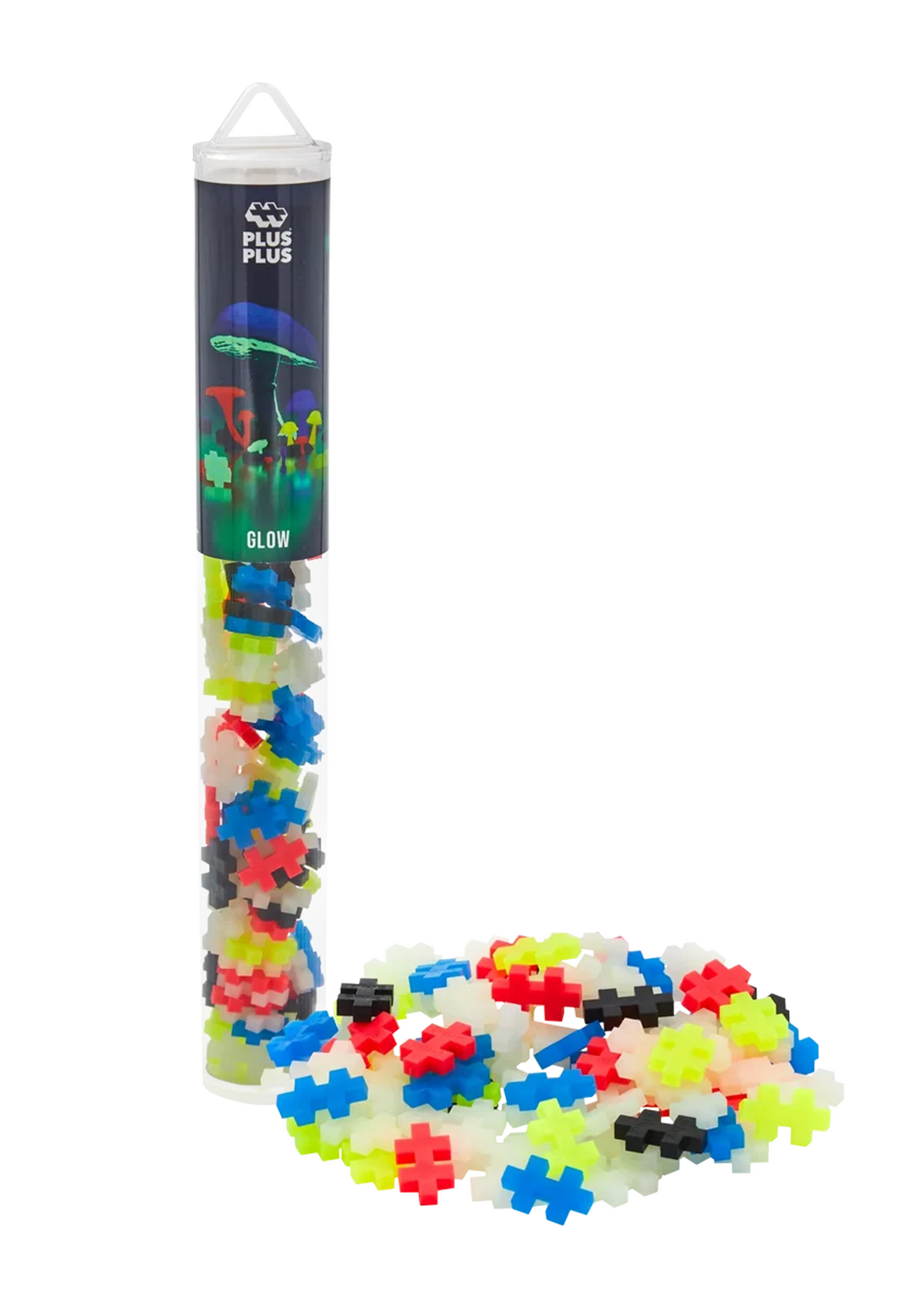 Plus-Plus Tube 100 stuks | Glow