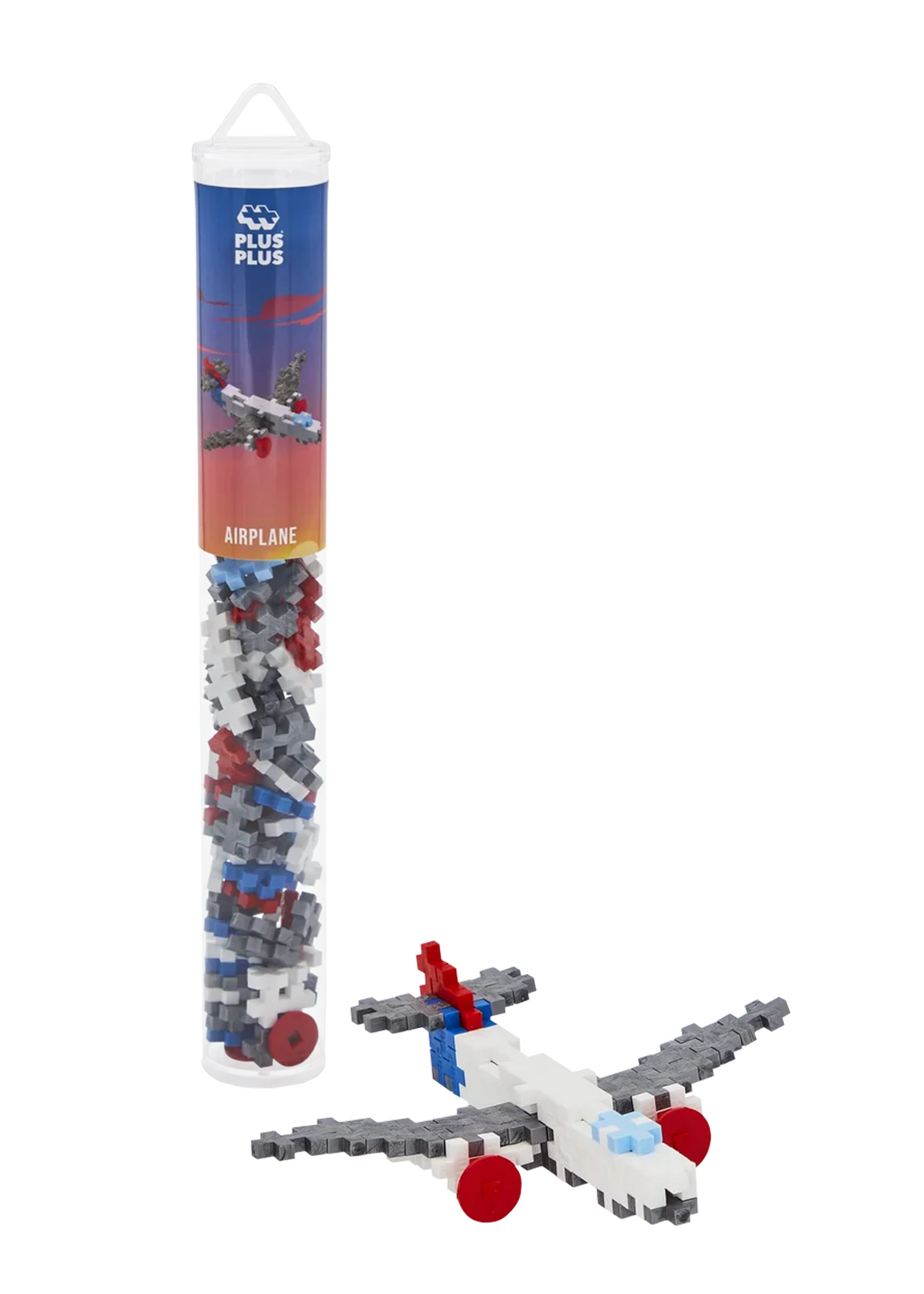 Plus-Plus Tube 100 stuks | Airplane