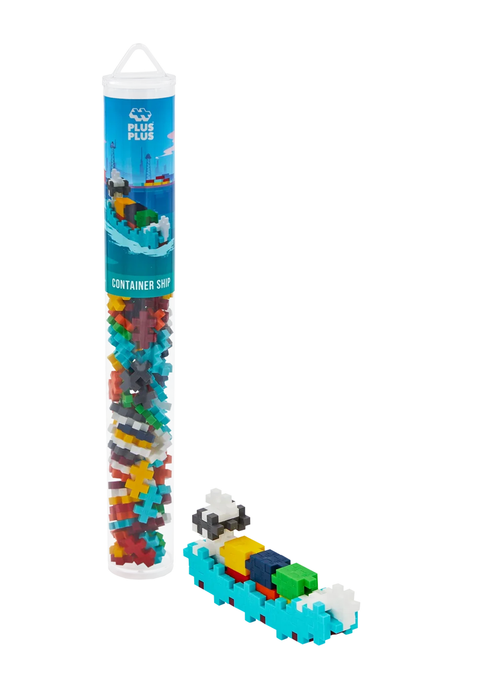 Plus-Plus Tube 100 stuks | Container Ship