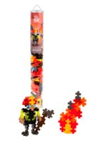 Plus-Plus Tube 100 stuks | Fire Fighter
