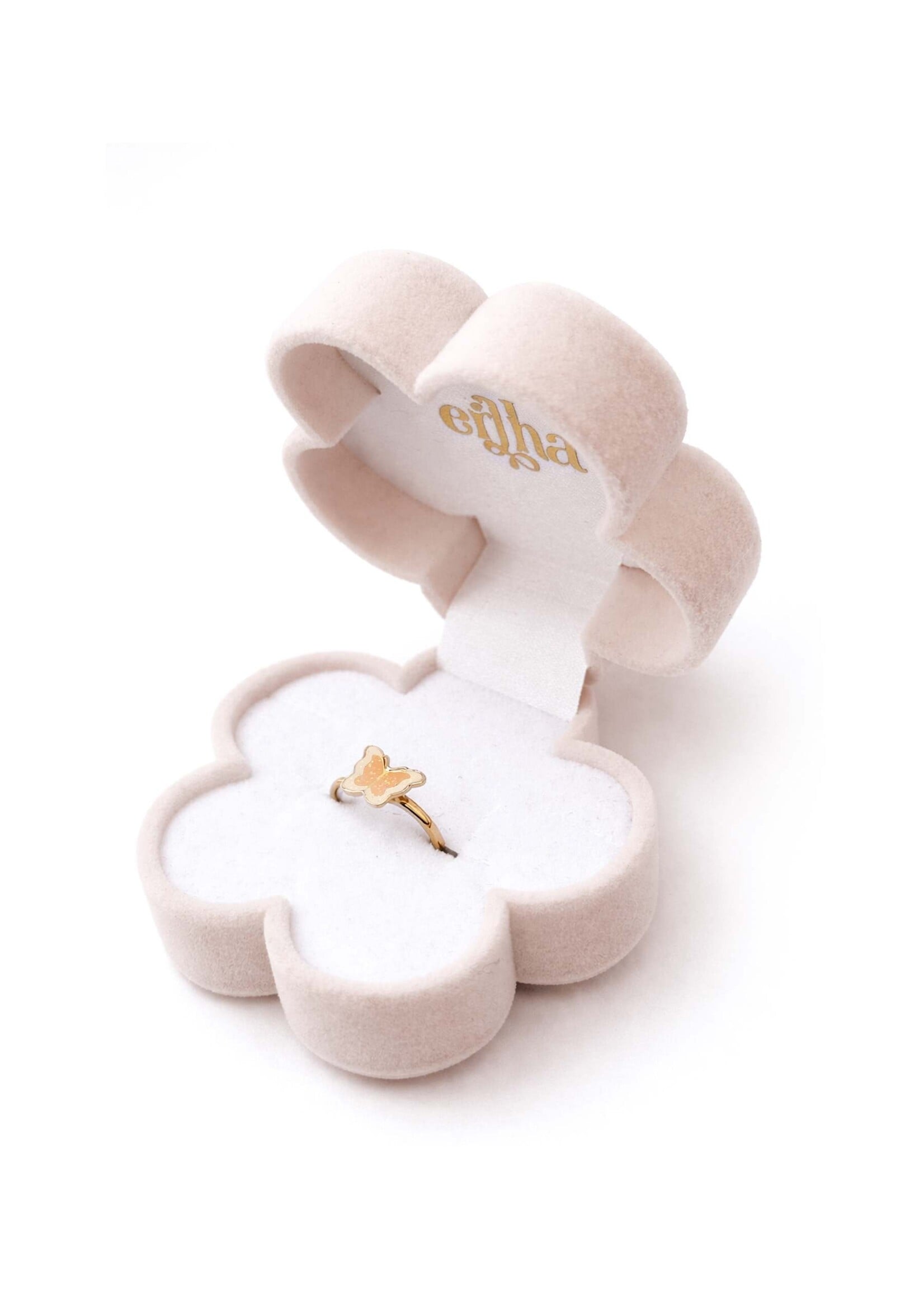 Mrs Ertha Spin Rings | Glitter Butterfly