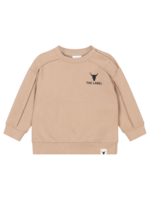 Alix Mini Baby Knitted Pintuck Sweater | Sand