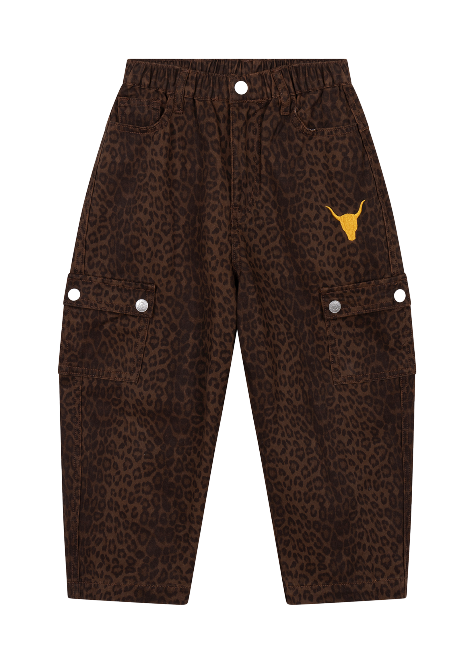 Alix Mini Woven Leopard Cargo Pants | Animal