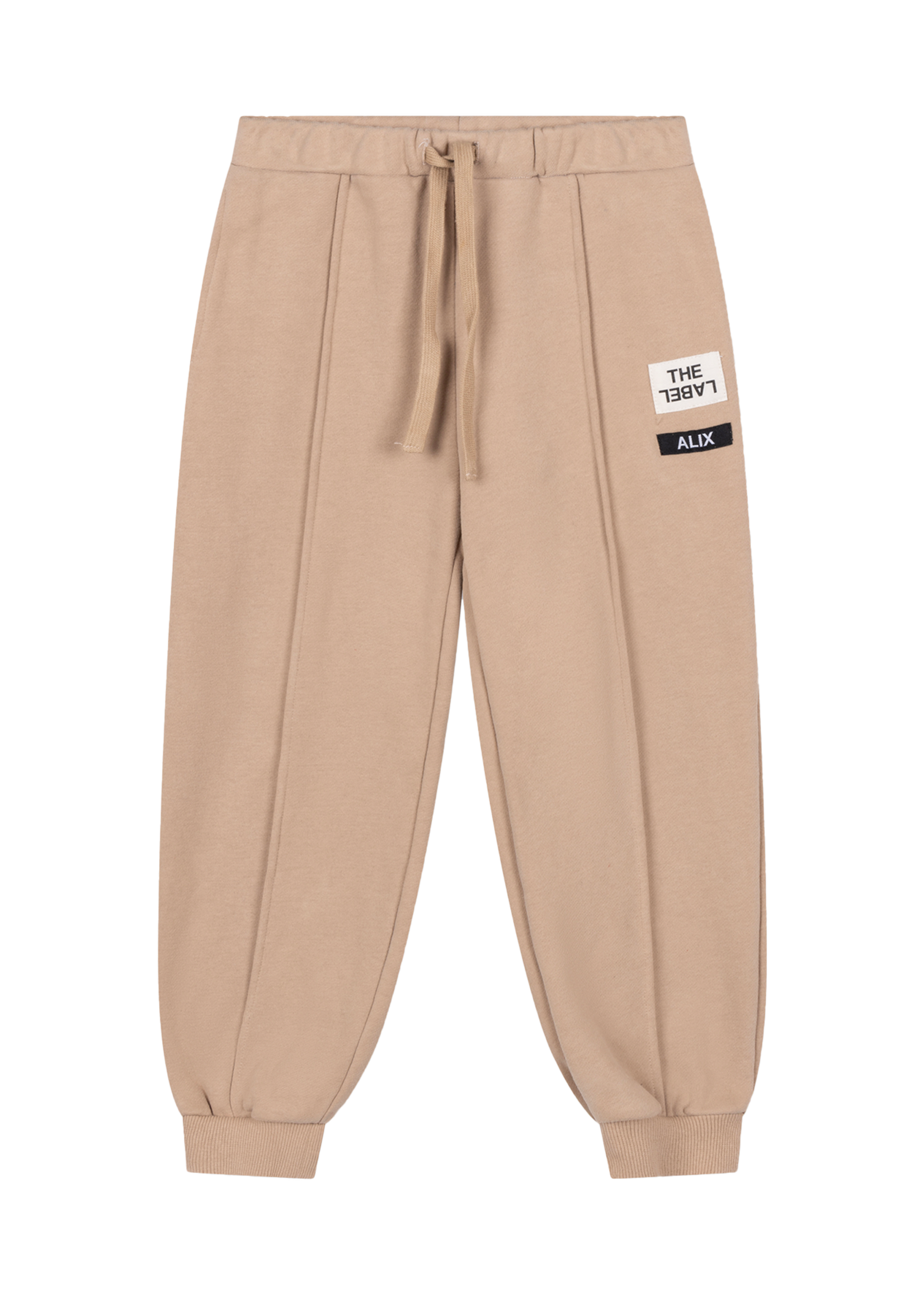 Alix Mini Knitted Pintuck Pants | Sand