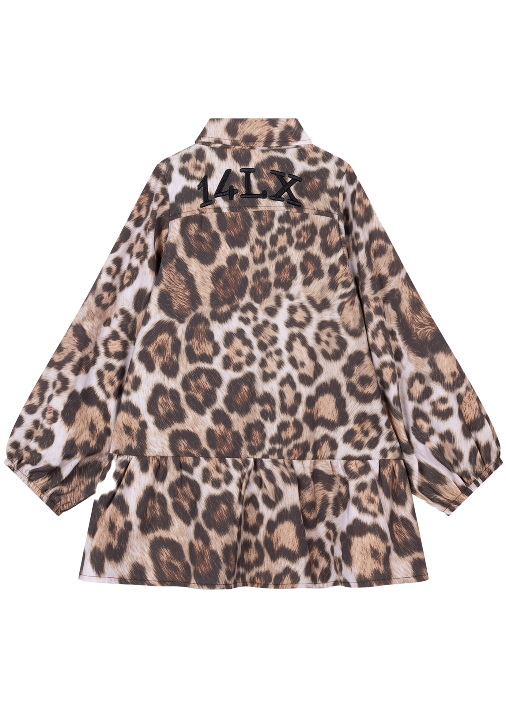 Alix Mini Woven Jaguar Dress | Animal
