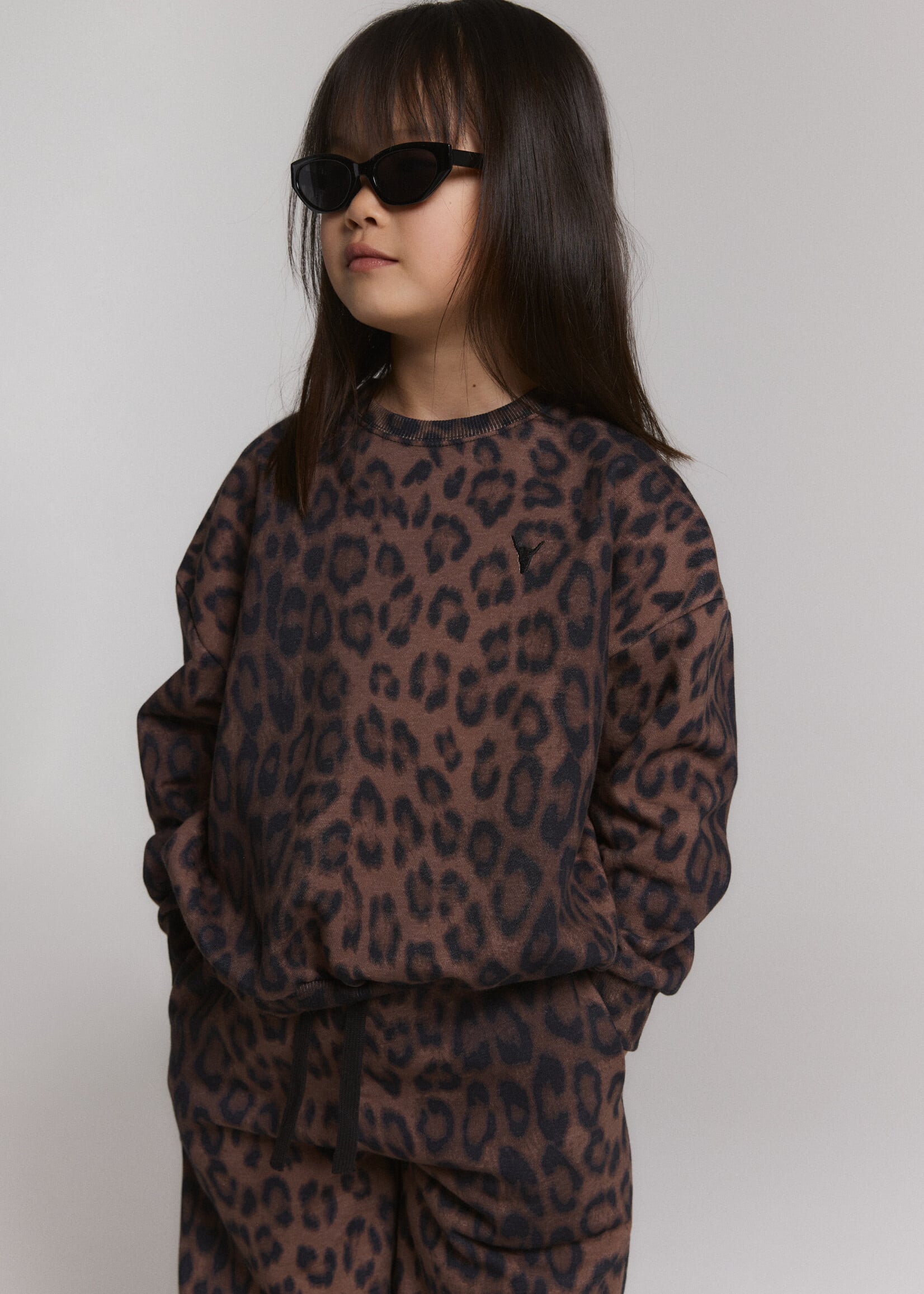 Alix Mini Knitted Leopard Sweater | Animal