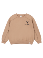 Alix Mini Knitted Pintuck Sweater | Sand