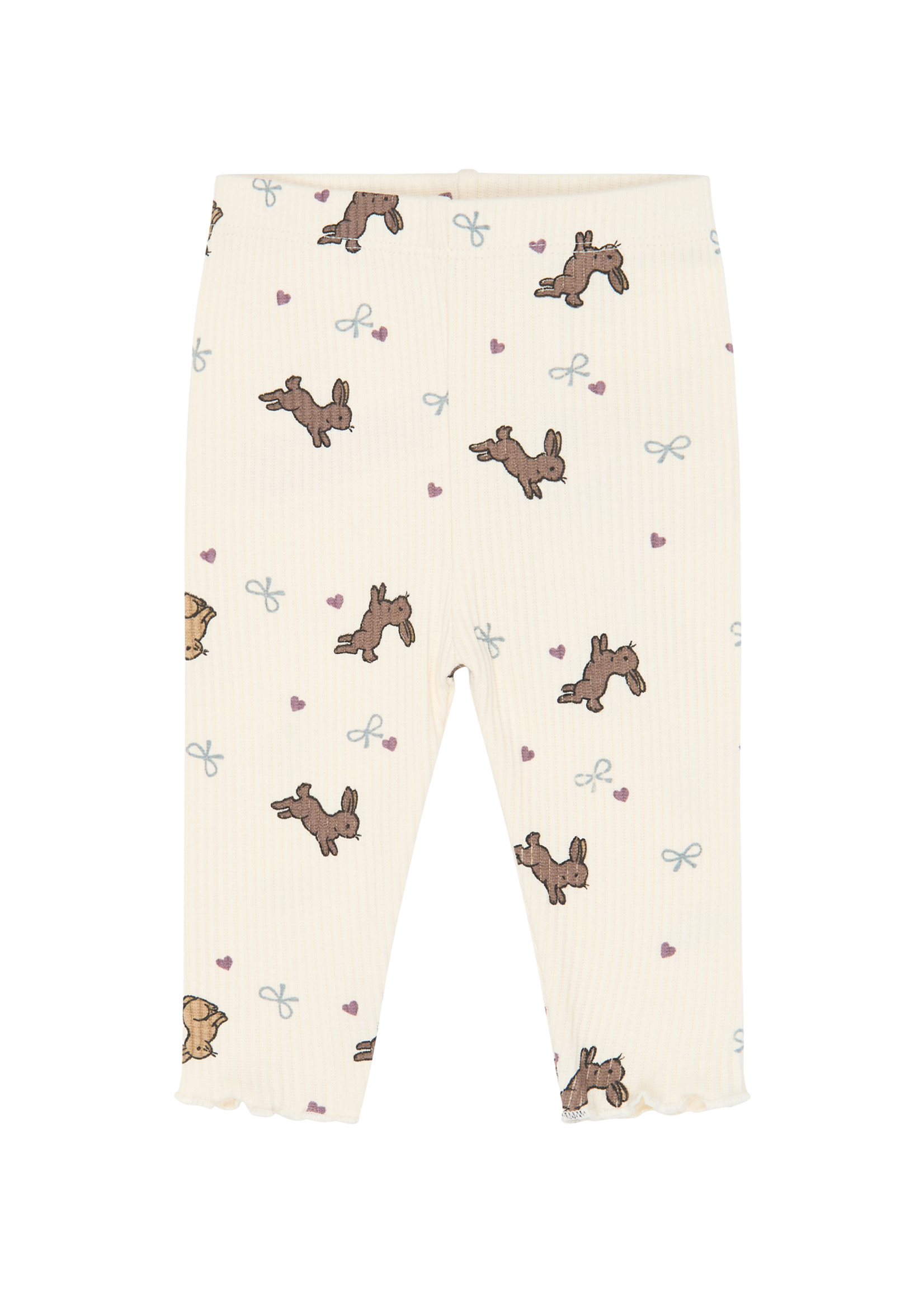 Venna rib leggings | Gardenia AOP