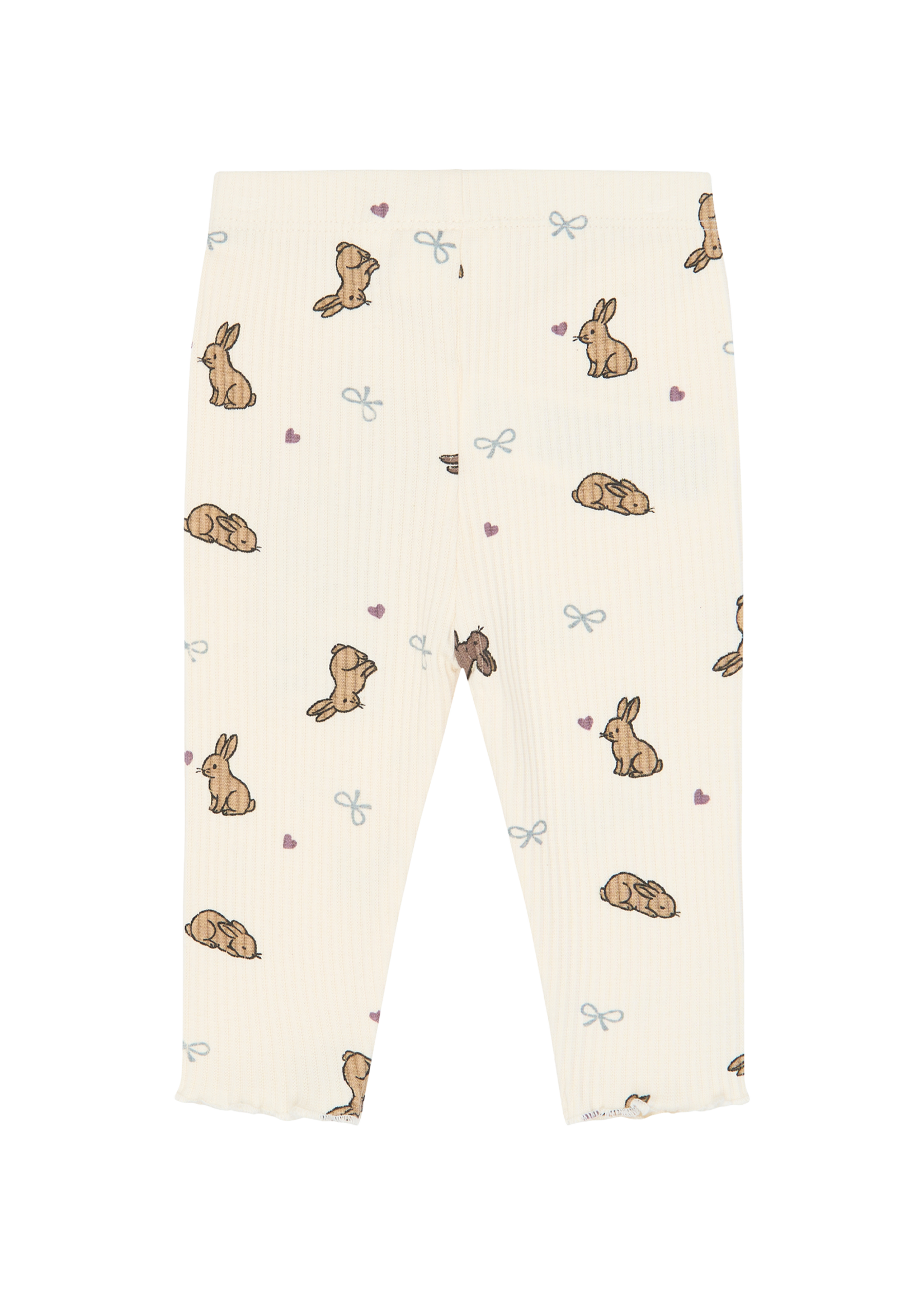Venna rib leggings | Gardenia AOP