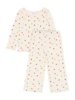 The New Siblings Vera Rib Set | Gardenia