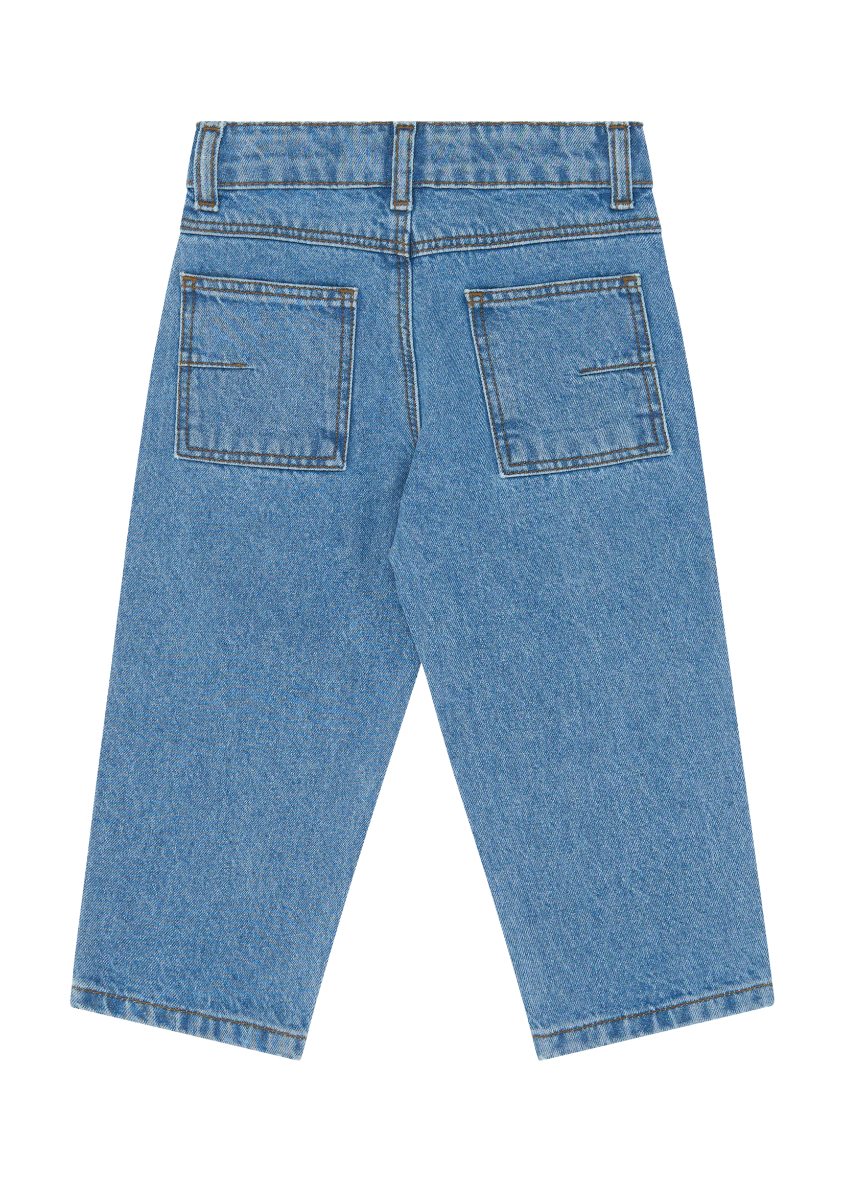 The New Siblings Silvio Barrel Fit Jeans | Medium Blue Denim