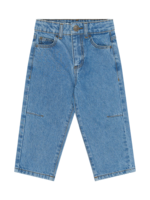 The New Siblings Silvio Barrel Fit Jeans | Medium Blue Denim