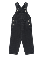 The New Siblings Valu Denim Dungarees | Black Denim Wash