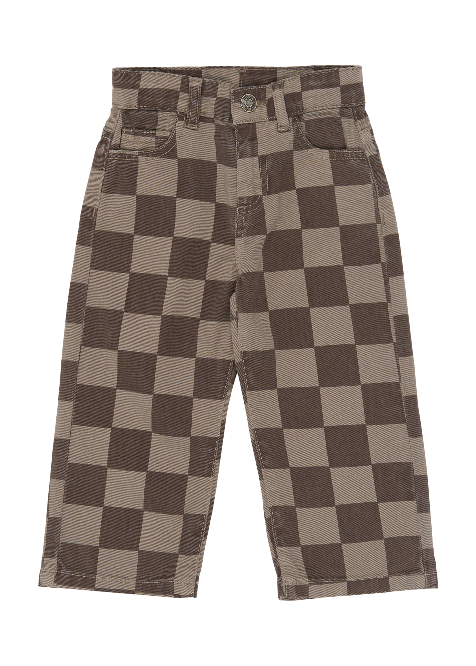 The New Siblings Vondell Baggy Fit Jeans | Taupe Gray