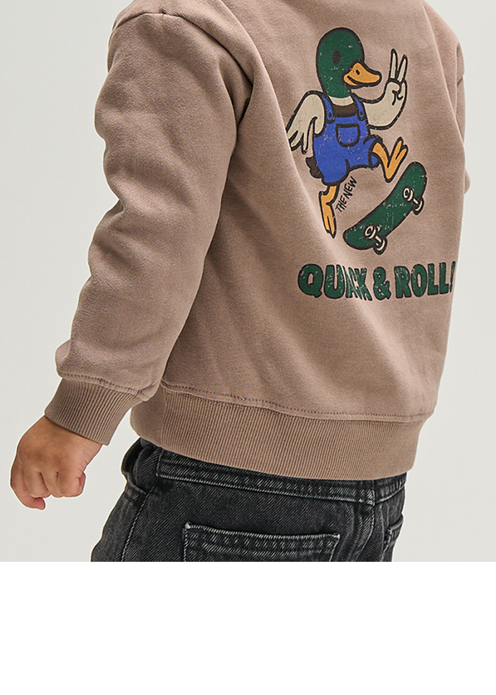 The New Siblings Valino Sweatshirt | Taupe Gray
