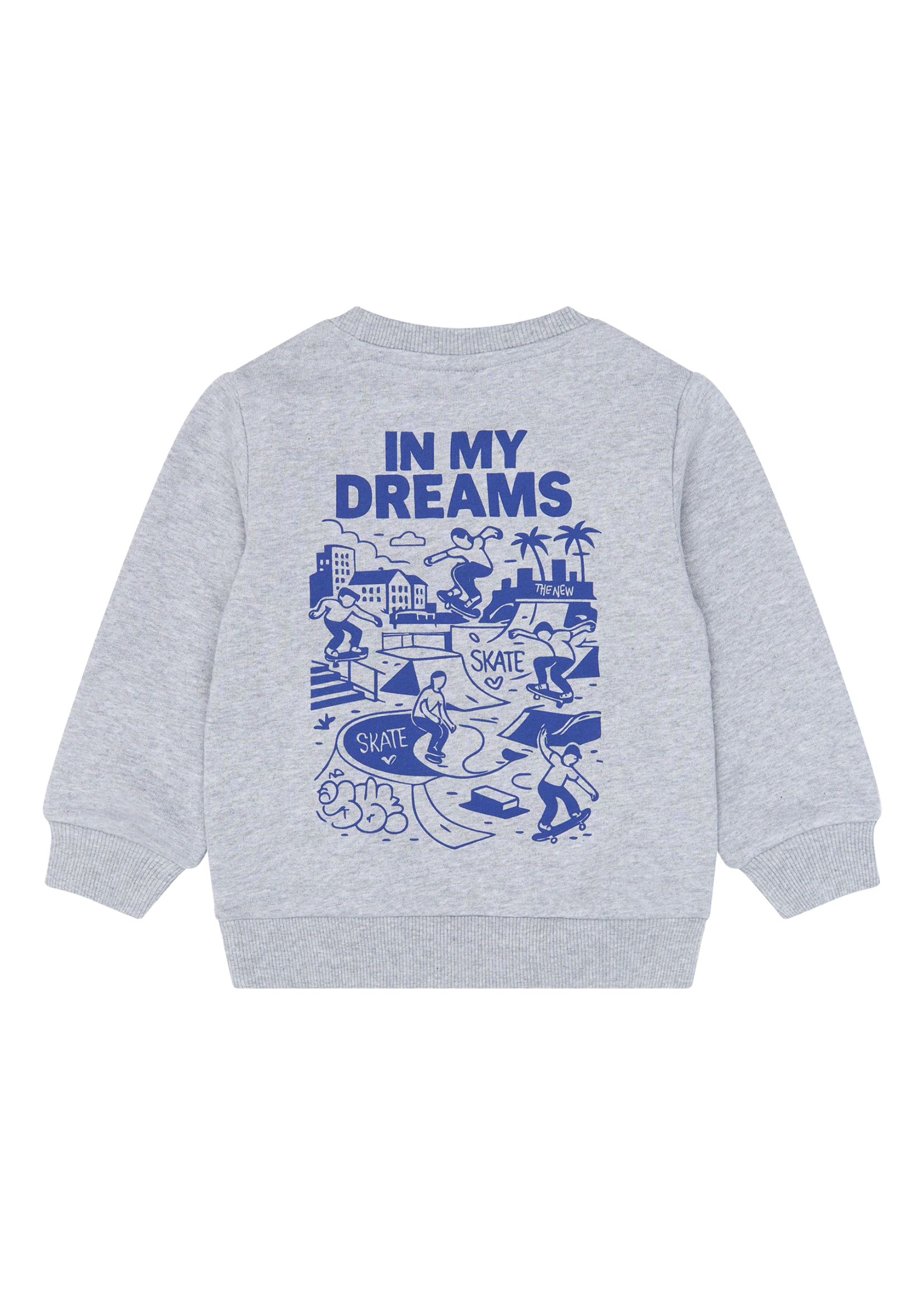 The New Siblings Villers Melange Sweatshirt | Light Grey Melange