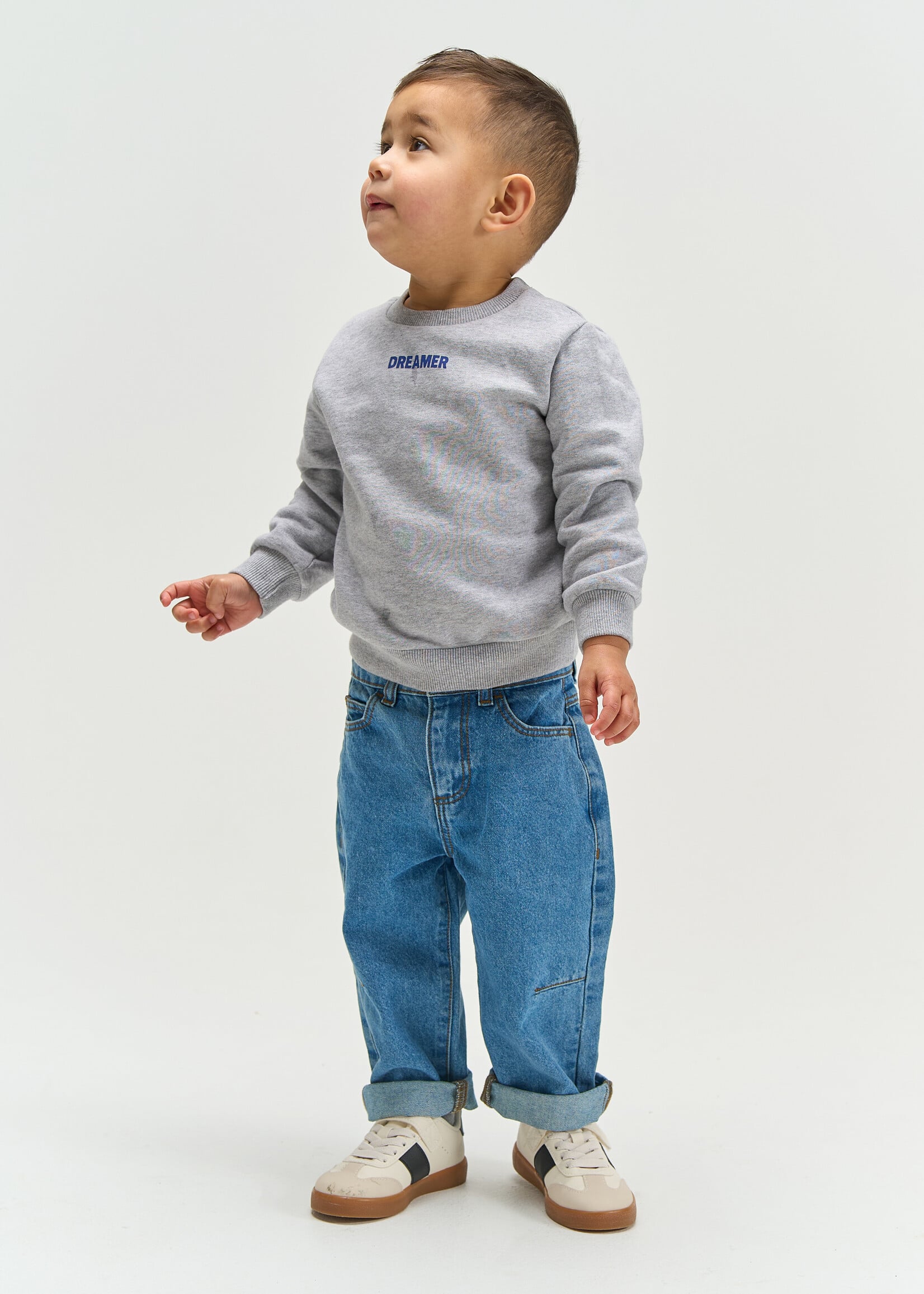 The New Siblings Villers Melange Sweatshirt | Light Grey Melange