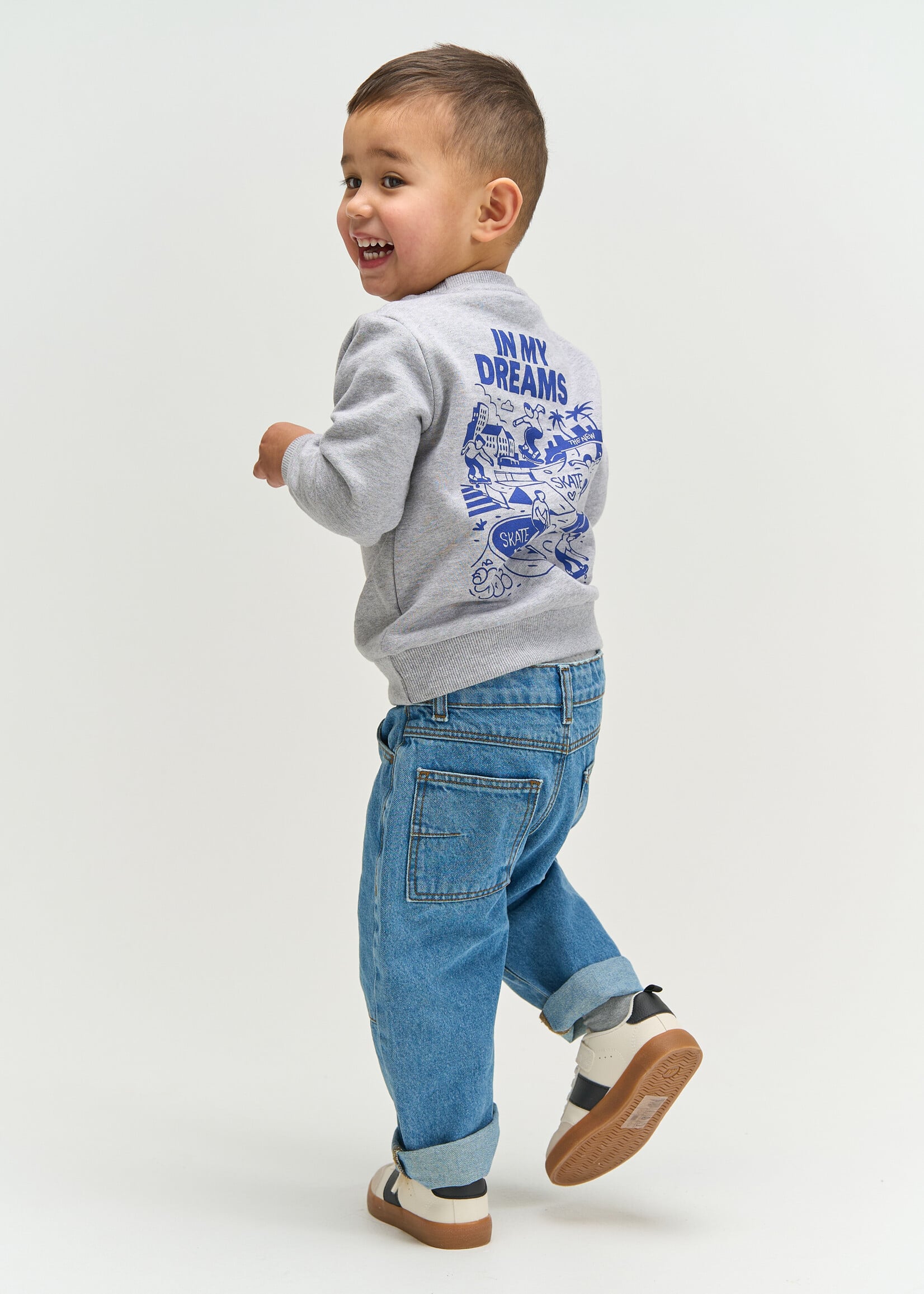 The New Siblings Villers Melange Sweatshirt | Light Grey Melange