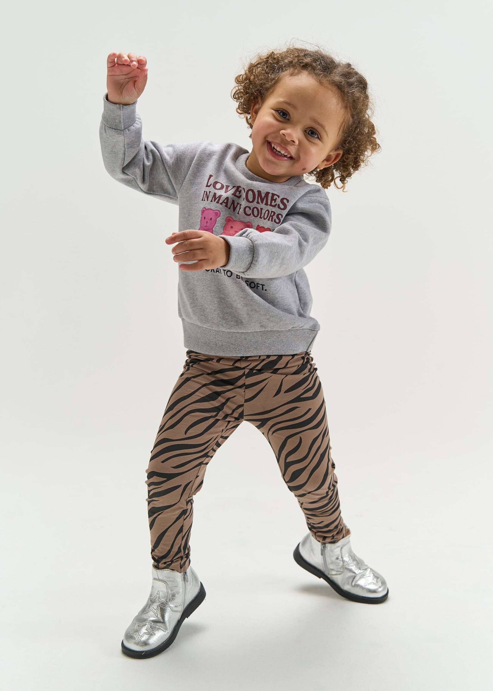 The New Siblings Verde Leggings | Taupe Gray