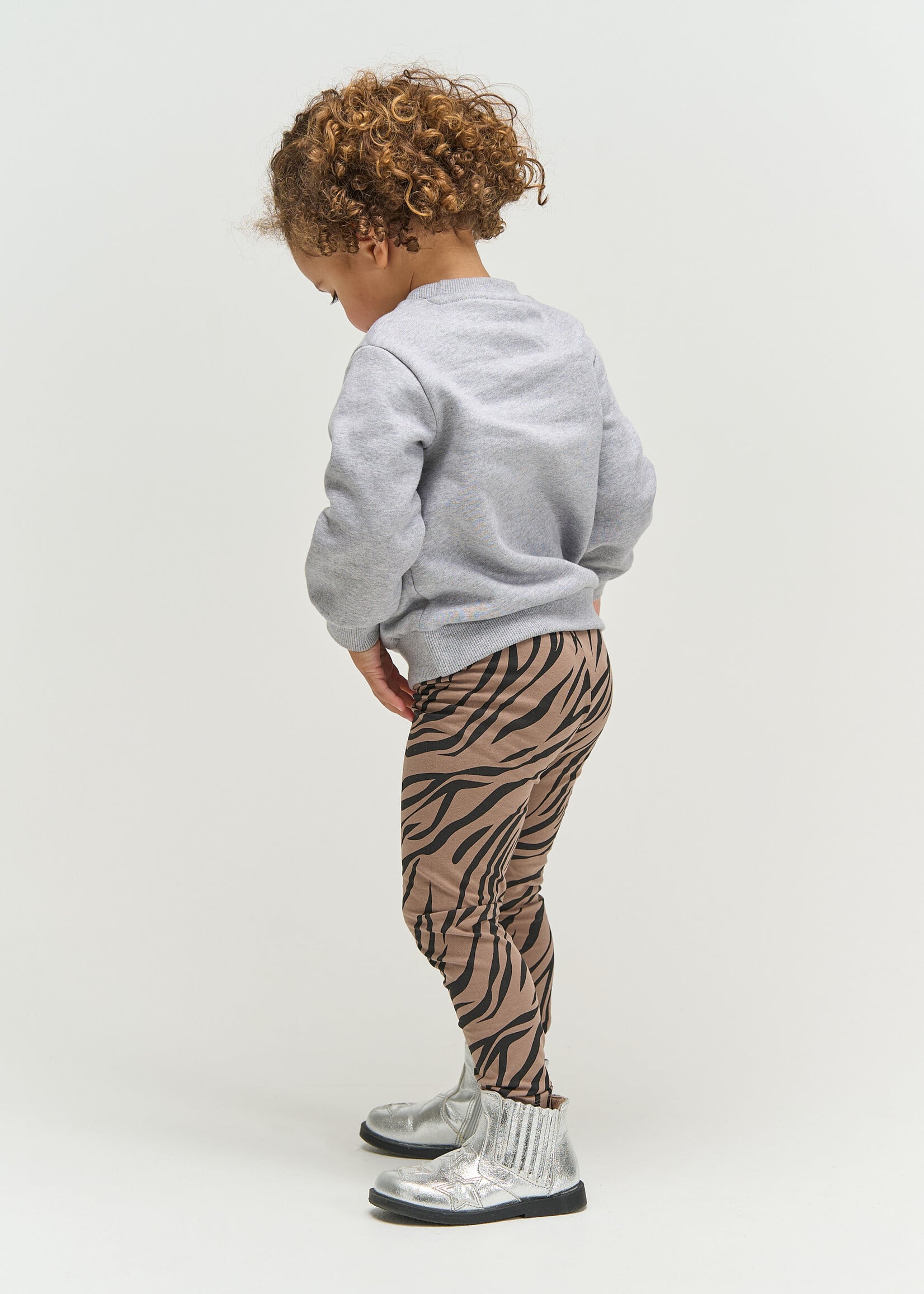 The New Siblings Verde Leggings | Taupe Gray