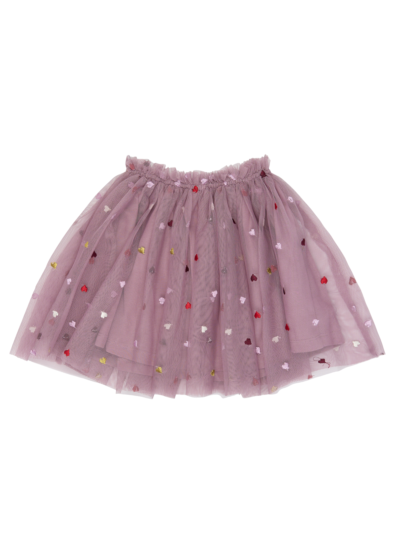 The New Siblings Vadia Mesh Skirt | Elderberry