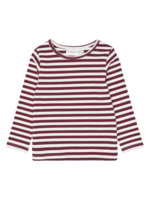 The New Siblings Fro Rib Tee | Gardenia Striped