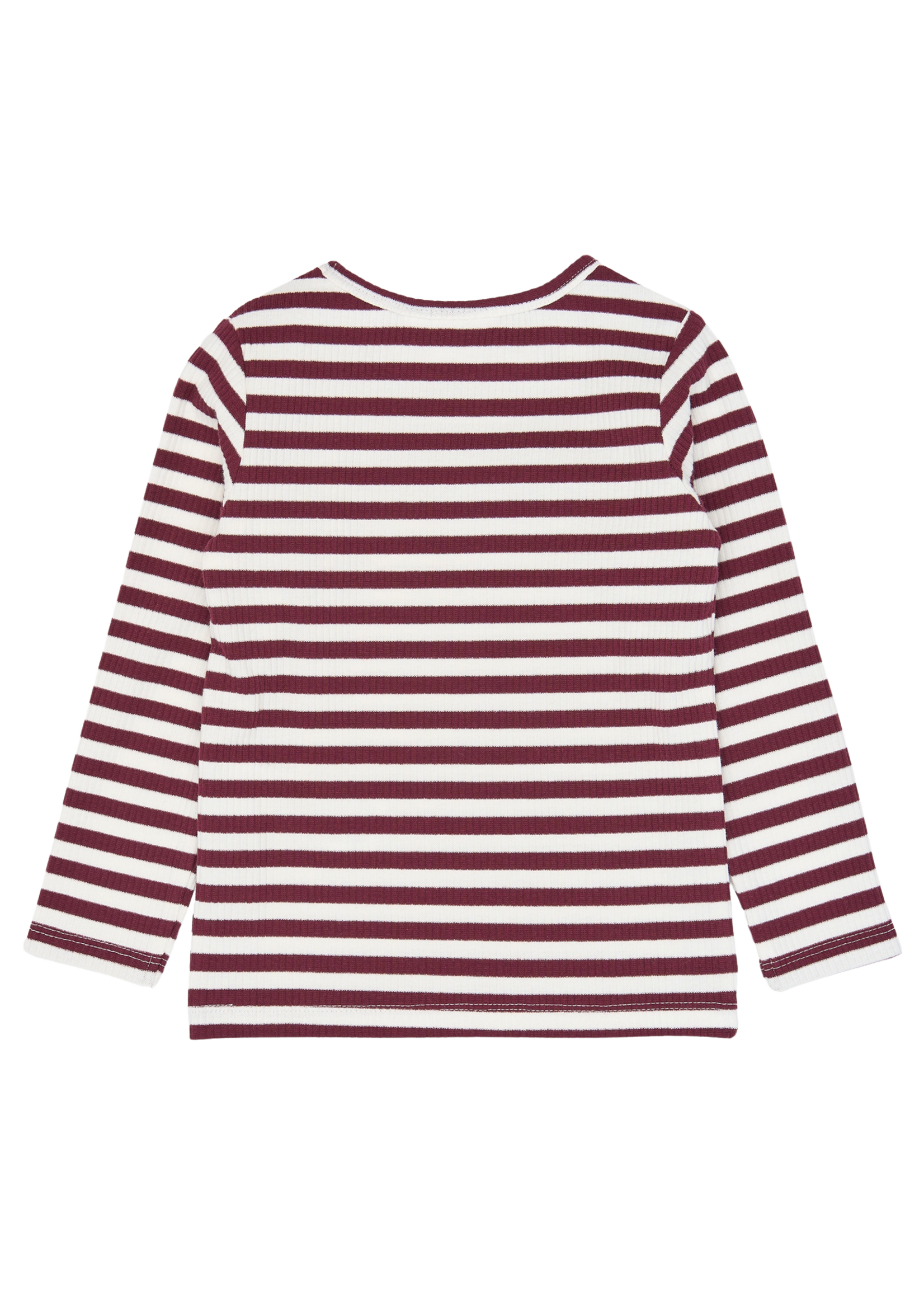 The New Siblings Fro Rib Tee | Gardenia Striped
